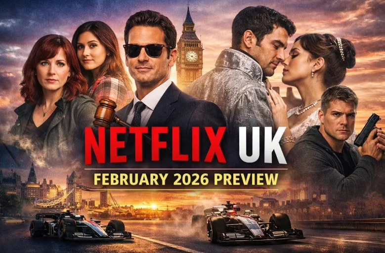 Netflix UK in February 2026 full release calendar featuring new shows and returning series